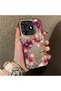 Tecno Spark 10 Pro 4g Compatible, Light Luxury Flower Pattern, Shock Protective Phone Case