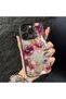 Redmi Note 10S Compatible, Light Luxury Floral Pattern, Impact Protective Phone Case - 5