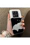 متوافق مع هاتف Infinix Note 50/Note 50 Pro، حافظة هاتف لطيفة على شكل قطة منقوش للحماية من الصدمات.