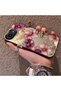 iPhone 16E Compatible, Light Luxury Floral Pattern, Impact Protective Phone Case - 2