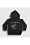 Unisex Kids Black Sitting Wolf Sitting Wolf Literally Me Hooded Sweatshirt 595322Tt