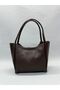 Women's Hand and Shoulder Bag with Zippered Faux Leather Wallet - 3