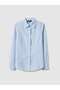 Multicolour striped cotton blend slim-fit shirt with classic collar - 5