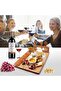 Silk Route Cheese Board Set with Stainless Steel Cheese Knives 4-Pieces - 5