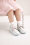Girl's Shiny Patterned Bowknot Ballerina Flats - 2