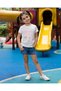Girls White Bow Embellished Rhinestonete T-Shirt - 2