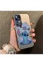 Mi 12t Compatible, Stitch Couples Design Shock Protection Phone Case.