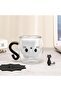 Black Cat Mug Cute Mug with Handle - 6