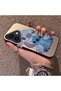 iPhone 16 Compatible, Stitch Couples Design Shock-Proof Phone Case. - 2