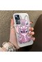 Mi 12t Compatible, Stitch Couples Design Shock Protection Phone Case.