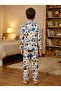 Unisex Children's 100% Cotton Ambulance Patterned Pajama Set with Sleeping Glasses - 6
