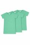 Unisex Children's Crew Neck Short Sleeve Standard Fit 3-Pack Turquoise Color Children's T-Shirt