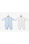 2-Piece Baby Romper with Gloves
