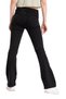 Yanis Women's Black Non-Fading Lycra High Waist Denim Flared Jeans - 4