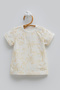 100% Cotton Baby Boy Muslin Salopet and T-Shirt Set 3-18 Months - 3