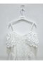 Girl's Off-Shoulder Ruched Flared Dress - New Season - 5