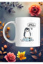 كوب هدية مطبوع بتصميم خاص من Nihilist Penguin Fun، كوب للشاي والقهوة - 2