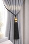 Gold Kukali Ceiling Bracket Curtain Collection Accessory Anthracite - 4