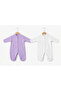 2-Piece Baby Romper with Gloves