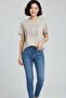 Women's Oversize 100% Cotton Crew Neck Teddy Bear Embroidered T-Shirt Vy-Bx306 - 2