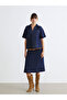 Esvab • Modern & Distinctive Loose Fit Women's Jean Shirt - 2