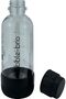 bubblebro Origin Sparkling Water Maker Family Pack (Black) with CO2 Cylinders and Bottles - 5