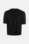 Short Sleeve Crew Neck Norah Logo Knitwear Women's Black Knitwear W6Rr47Z2Nq2-Jblk - 3