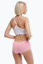 Women's Pink 3-Pack Wide-Rim Non-Marking Modal Panties 3m1906 - 3