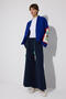 Gabardine Pants with Elastic Waist and Pockets - 3