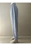 Women's Floral Patterned Elastic Waist Ankle-Length Comfortable Pajama Sweatpants - 4