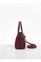 Women's Leather Hand and Shoulder Bag - Stylish Design with Lock Detail - 7