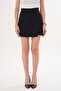 Women's Mini Skirt with Slit Detail - 260105 - 3