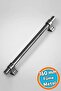 Drawer Furniture Kitchen Cabinet Cupboard Handles Handle Smoked Flat Metal Handle Handle 160 mm