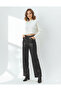 Women's Palazzo Leather Trousers Shardonlu