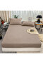 Ranforce 100% Cotton Elastic Fitted Sheet Set |   Pillowcase Included - 2