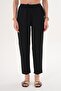 Women's Carrot Leg Linen Trousers - 260162 - 3