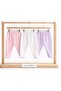 3 Pieces of Cotton Report Ribbed Basic Baby Pants with Booties