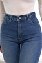 Dark Color Slim Leg Stretchy Jean - 3