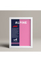 Alpine F1 Lego Exhibition Frame, Exhibition Chart, Speed Champions A524 (77248) 21X30 cm F007 - 6
