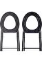 Folding Commode Chair Portable Toilet Seat, 198 Pounds Capacity - 3