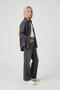 Girl's Anthracite Denim Shirt and Spanish-Cut Trousers Set - 2