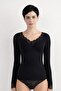 Modal Cashmere Lace Detailed Ultra Light Blouse