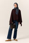 Women's Navy Blue Petrol Blue Viscose Velora Scarf 161002-23 - 3