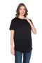 8007 Modal-Cotton Crew Neck Oversize Long Women's T-Shirt