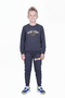 Boys' 6-Piece 3-Piece Tracksuit Set – Various Prints, Crew Neck, Sportswear - 3