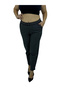 Plus Size Elastic High Waist Tube Leg Lycra Cashmere Women's Trousers - 6