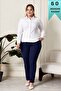 Women's Islamic Clothing Plus Size Rivet Studded Scuba Pants