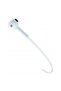 LOUDW Oval Capsule Shaped Universal Headset White - 2