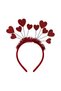 Valentine Headband – Classic Red Heart Hair Accessory for Women, Girls & Valentine’s Parties