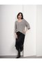 Women's Knitwear Sweater Front Back V-Neck Balloon Sleeve Thin Mercerized Knitwear Knitted Loose Sweater - 7